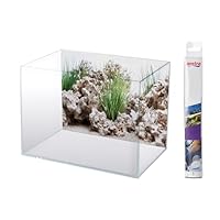 AMTRA Wonder - Aquarium Poster Hintergrund, Aquarium Dekoration, Deko Poster mit Doppeldruck, Format 30x60cm
