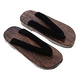 Legno spesso: realizzati in legno, questi sandali offrono un'opzione durevole e confortevole per l'