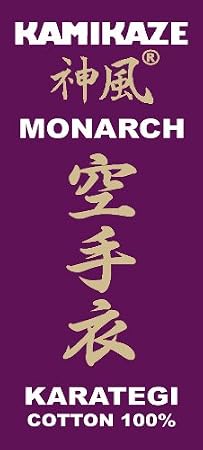 Kamikaze Monarch Karate Gi Uniform White 100% Cotton
