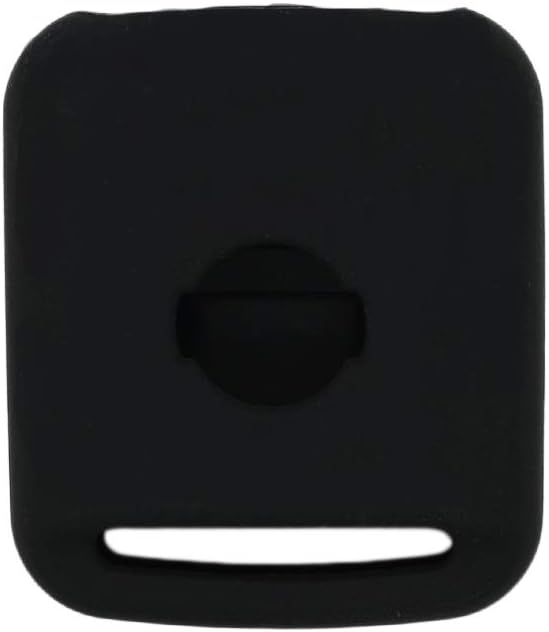 Silicone Cover Protector Case Holder Skin Jacket Compatible with NISSAN 2 Button Remote Key Fob CV9502 Black