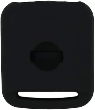 Silicone Cover Protector Case Holder Skin Jacket Compatible with NISSAN 2 Button Remote Key Fob CV9502 Black