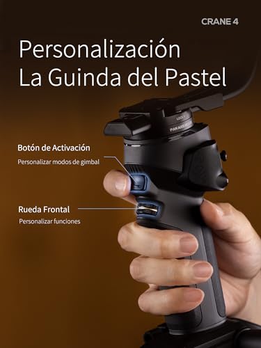 Ficha técnica ZHIYUN Crane 4 Estabilizador Gimbal para cámara DSLR y sin Espejo estabilizador de 3 Ejes con trípode Bolsillo lámpara de vídeo para Nikon Canon Sony Panasonic Fujifilm - Fernando Cortés