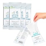 Body Wipes for Adults | No Rinse, Cleansing Shower Wipes | Disposable Bathing Wipes - Great for Camping, Gym and Travel (48 Bath Wipes)