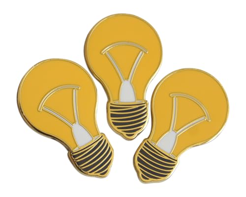 Image of Novel Merk Lightning Bolt - Electrician Lapel Pin, Hat Pin & Tie Tack Set - with Clutch Back