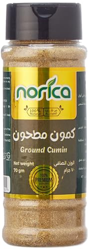 كمون مطحون طبيعي 100% من نوريكا، 70 جم