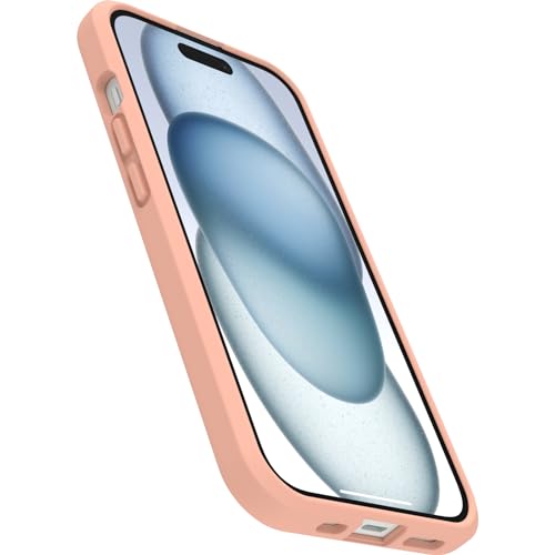 OtterBox React Series Case for iPhone 15, Shockproof, Drop proof, Ultra-Slim, Protective Thin Case, Tested to Military Standard, Clear/Peach - Image 2