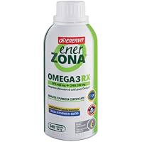 Enervit, Enerzona Omega 3 RX, Senza Ritorno di Gusto, Integratori Omega 3  di Acidi Grassi per Cuore, Vista e Cervello, Olio di Pesce Omega 3 Capsule,  Senza Glutine, Flacone 48 Capsule da