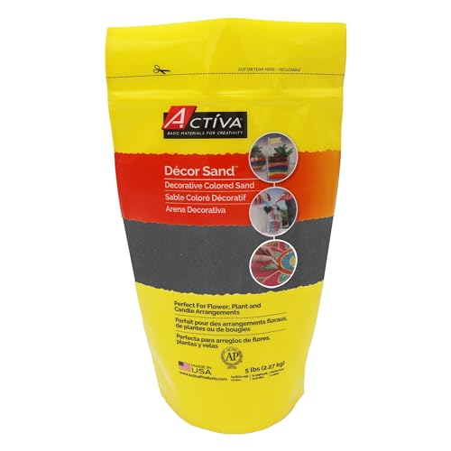 ACTIVA Decor 5-Pound, Deep Black,14554