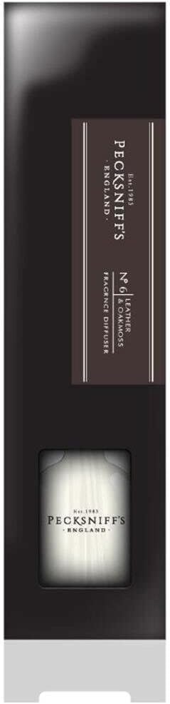 Pecksniffs Leather and Oakmoss Fragrance Diffuser 3.3 Fl Oz