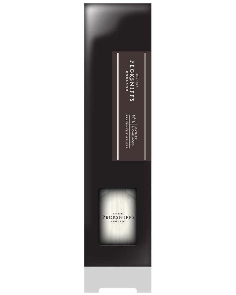 Pecksniffs Leather and Oakmoss Fragrance Diffuser 3.3 Fl Oz