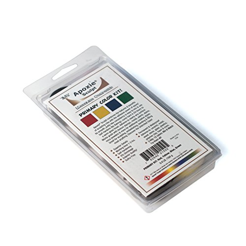 Apoxie Sculpt Color Kit - Primary Colors (Red, Blue, Yellow, Green)