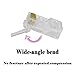 GELRHONR 100 Packs CAT6 RJ45 Ends,8P8C UTP CAT6A Modular Plugs Gold Plated Stranded Cable Solid Ethernet Head Network Plug 23 AWG RJ45 Connectors Used for Homemade CAT5 CAT5E CAT6 Cable