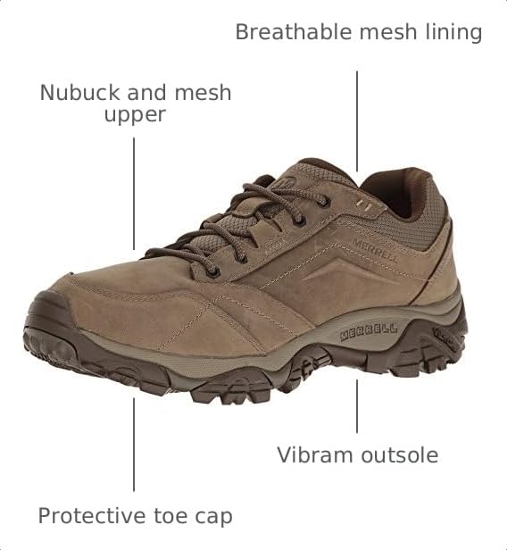 Image of Merrell Mens Moab Adventure LaceHiking Shoe