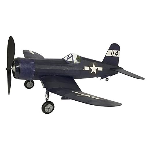 Corsair Vought F4U Rubber Powered Flying Scale Balsa Wood Model Kit Like Keil Kraft …