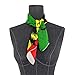 MUCEXQ Jamaican Flag Lion Women's Fashion Silk Scarf,Square Satin Headscarf Novelty Neck Scarf Hair Wraps