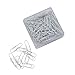Produktbild WEDO Briefklammer 27mm weiß Kunststoff-überzug Packung 140 Stück, 90124430