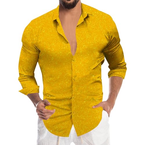 Camisa de traje para hombre elegante en bodas y cenas de gala de manga larga