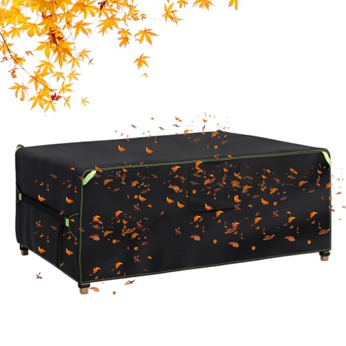 Arroopu Housses de chaise d'extérieur | Protection de meubles en tissu Oxford – Housses de chaise de pelouse imperméables pour extérieur – pour piscine, jardin, porche, plage, hôtel, appartement