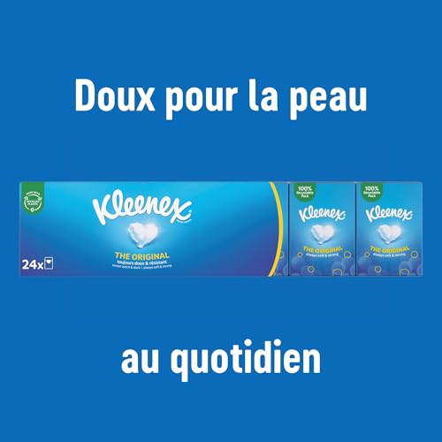 Mouchoirs Kleenex® Original étuis mini pour vos déplacements et vos sorties