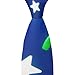 BoomDragon Men's Fashionable Alien Ufo Spaceship Universe Art Necktie - Durable Skinny Paisley Necktie for Meeting Office, Suit Accessories