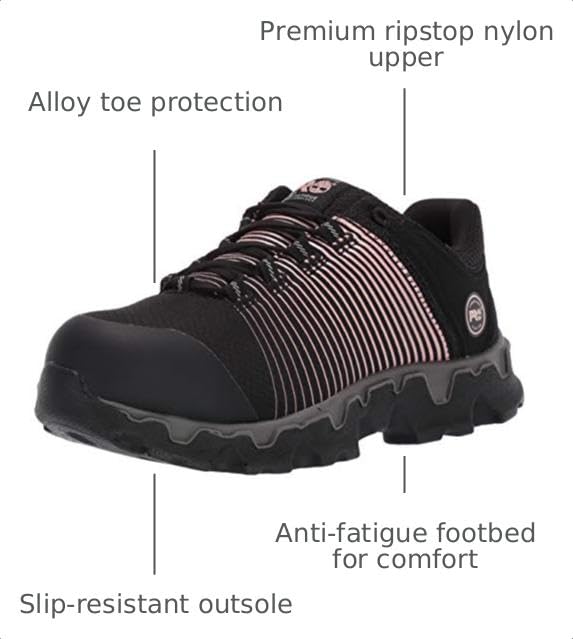 Image of Timberland PRO Women's Powertrain Sport Alloy Toe SD+ Industrial & Construction Shoe