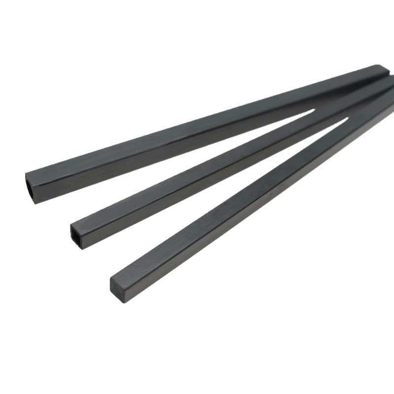 Tiges de carbone carrées pultrudées haute résistance de 2mm pour rigidifier les modèles réduits - 2