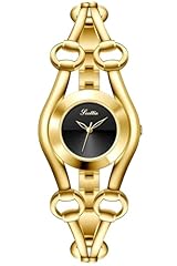 Gold with Black Dial