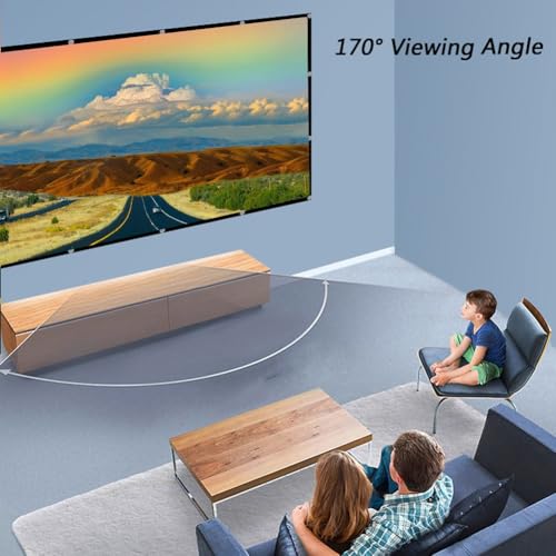 Pantalla de proyector plegable 250 pulgadas 16:9 miniatura 5