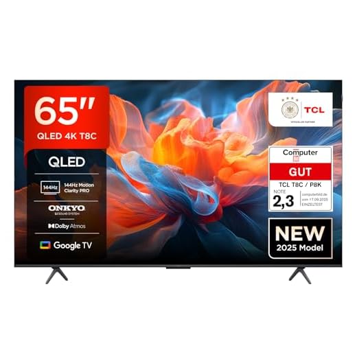 TCL 65T8C 65 Zoll QLED 4K HDR Fernseher
