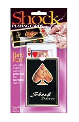 Magique Novelties Electrical Shock Playing Cards Game Gag Set