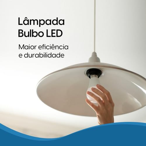 Lâmpada Led Bulbo Bivolt 6500k 9W Bivolt