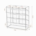 Acrylic Vertical Marker Organizer for 150 Markers, Desk Orgaizer - Image 2