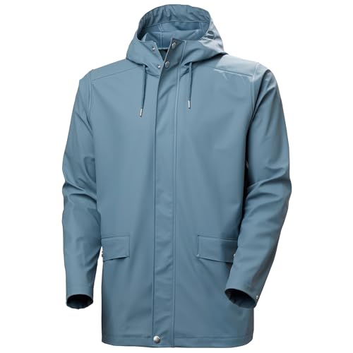 Amazon.com: Helly Hansen Men's Moss Rain Coat, 601 Washed Navy
