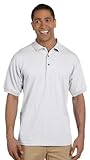 100% Baumwolle Preencogido Gildan Ultra Cotton Langarm-T-Shirt, 170 g, G240, Aschgrau, Grau (Ash Grey), XX-Large