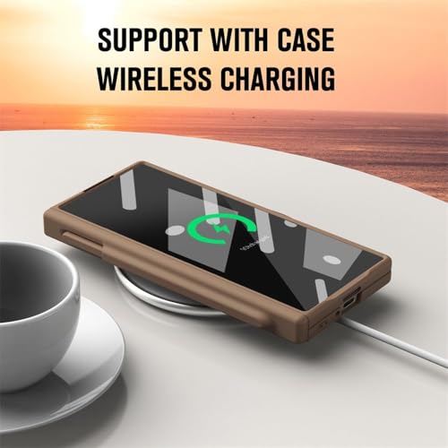 Coque magnétique Galaxy Z Fold 5 protection intégrale charnière fine - 5
