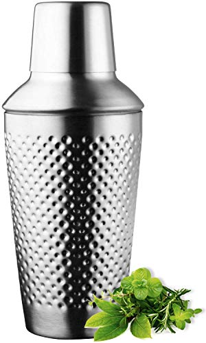 Taproom - Juego de utensilios de cocina 1pc Cocktail Shaker Acero inoxidable plateado Cover
