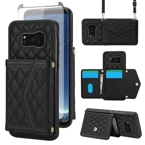 Étui portefeuille S8 Plus anti-piratage RFID pour sécuriser vos données et cartes