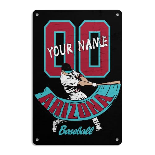 Image of ANTKING Arizona Metal Sign Custom Sign Decor for Men Youth Boy Gifts