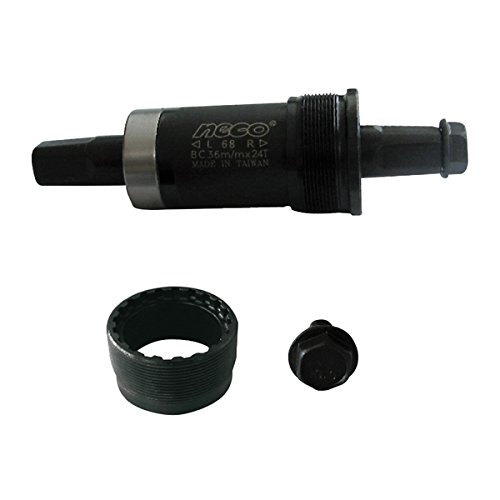 MV-TEK Movimento Centrale Perno Quadro Italia Misura 110,5 mm (Movimenti Centrali con Perno)