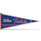 Rico Industries NCAA Tulsa Golden Hurricane Classic 12" x 30" Felt Wall Décor Pennant - Great for Home/Bed Room/Man Cave Décor