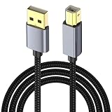 Le câble d'imprimante USB A est un câble composé d'une interface USB 2.0 et d'une interface USB B. L'interface USB 2.0 peut être appliquée aux appareils avec une interface USB A, par exemple, clés USB, adaptateur WiFi USB, appareil photo USB, DVD, disque dur, TV Box, etc. L'interface USB B peut être appliquée aux appareils avec une interface USB B. Tels que l'imprimante, le scanner, le fax, le clavier midi, etc.