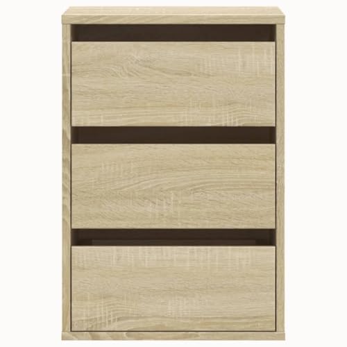 Cómoda esquinera de roble Sonoma: mueble de almacenamiento compacto de 40x41x58 cm 5