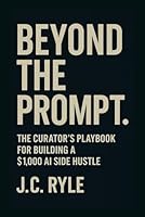 Beyond the Prompt: The Curator's Playbook for Building a $1,000 AI Side Hustle. B0FK3CSHNN Book Cover
