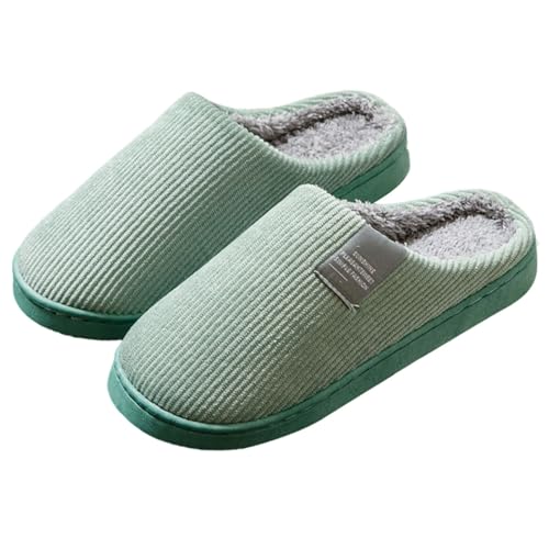 Genérico Zapatillas de Estar por Casa Mujer Hombre - Invierno Pantuflas de Peluche Cálidas Suave con Espuma de Memoria House Slippers Winter