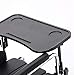 CGgJT Table en Fauteuil Roulant Table Table Table Mobilité Accessoire Accessoire avec 2 Titulaire Aide à Manger et à l'écriture