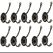 Price comparison product image Bosdontek Coat Hooks - 8Pcs Clothes Hooks Home Storage Hooks Vintage Hanger Heavy Duty Wall Hooks for Door Kitchen Bathroom Bedroom Office Lavatory Closets (Vintage Copper)