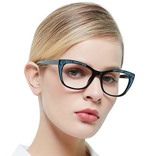 Image of OCCI CHIARI Women Reading Glasses Cateye Fashion Eyewear Frame Flash Nerd 0 1.0 1.5 1.75 2.0 2.25 2.5 3.0 4.0 5.0 6.0