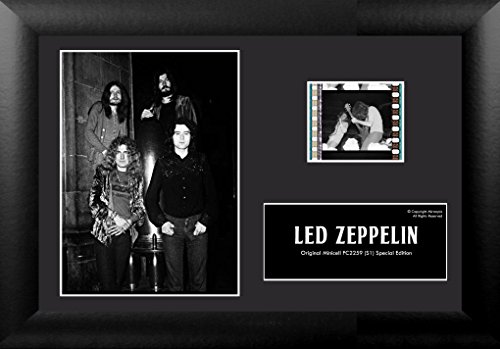 Film Cells LED ZEPPELIN 35 mm película Cell Minicell pantalla w/COA W/soporte