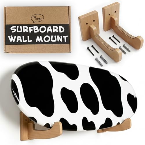 Ho Stevie! Surfboard Wall Mounts - Real Wood Racks +