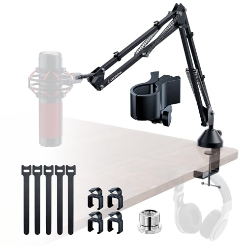 Amazon | CACENCAN M06 マイク アーム スタンド マイク ブームアーム